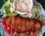 Foto del paso 3 de la receta: Ensalada crujiente de pollo y queso