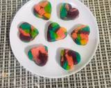 Cara Membuat Rainbow Heart Cookies Slice 12