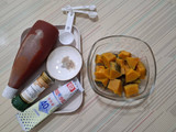 微波爐料理-咖哩南瓜沙拉