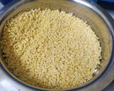 A picture of step 1 of Dal ladoo.