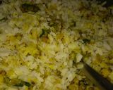 A picture of step 4 of Indori Poha.