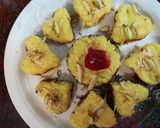 A picture of step 8 of Crunchy kalakand bites.