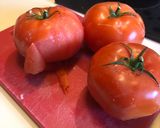 A picture of step 4 of Ovo Con Tomato.