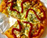Hình bước làm 7 của món Pizza khoai lang bằng nckd