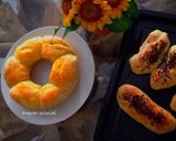 Foto langkah ke 7 dari resep Roti pisang coklat (killer soft bread).