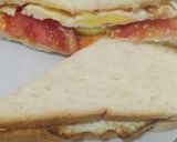 Foto langkah ke 5 dari resep Sandwich roti tawar telur ceplok.