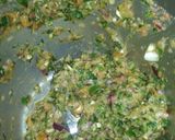 A picture of step 4 of Green chilli chutney.
