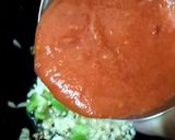 A picture of step 5 of Pasta arrabiata / red sauce.