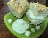 Foto del paso 7 de la receta: Bizcochuelo 1 2 3 4, con manzanas y crema pastelera🍎