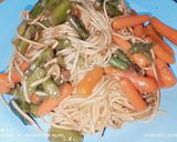 Foto del paso 6 de la receta: Udon con zanahorias, espárragos y erizos