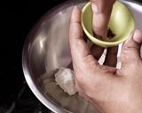 A picture of step 2 of Kachha Gulla Posset Fusion Bengali Dish.