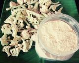 বেসনে ভাজা ফুলকপি (besane bhaja foolkopi recipe in Bengali) রেসিপি ধাপ - 1 ছবি