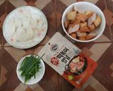 รูปขั้นตอนการทำที่ 1 ของ Tteokbokki ต๊อกบ๊กกิ งานสำเร็จรูป