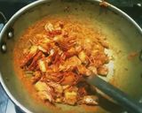 A picture of step 3 of Prawns Head Fry.