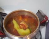 A picture of step 1 of Algerian Saidi Couscous.