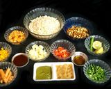 A picture of step 1 of Puffed Rice Bhel.