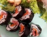 Foto langkah ke 7 dari resep Kimbab Ayam Oregano Anak Friendly sebagai Variasi Bekal Bergizi.