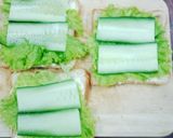 Hình bước làm 3 của món Bữa sáng cho các con 3 (bánh mì kẹp)
