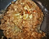 A picture of step 3 of Halim Seeds Halwa.