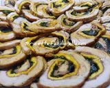 Foto del passaggio 9 della ricetta Arrosto di tacchino farcito e arrotolato
