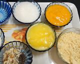 A picture of step 1 of Mithi Boondi.