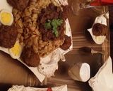 صورة لخطوة 6 من وصفة كرات اللحم والمعكرونه اكله سريعه ولذيذه 😋