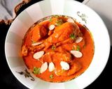 A picture of step 8 of Murgh Badami Korma.
