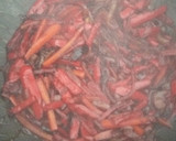 Foto del paso 2 de la receta: Baguete Viena de Secreto Ibérico al Pedro Ximénez con Verduritas a la Soja con Hierbabuena