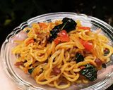 Foto langkah ke 8 dari resep Mie Goreng Bledek.