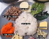 Foto langkah ke 1 dari resep Bubur Ati Ayam Wortel MPASI 6 Bulan Day 16.