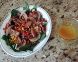 Foto del paso 6 de la receta: Ensalada de espinacas con tocino