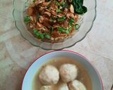 Foto langkah ke 6 dari resep Kuah Bakso Mie Ayam kaldu ayam.