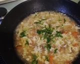 Hình bước làm 7 của món Súp Gà kiểu Hoa/ Chicken Egg Soup