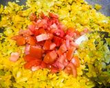 A picture of step 3 of Cabbage Tomato Sabzi.