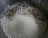 A picture of step 5 of Thekua (khajuria).