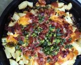 Foto del paso 6 de la receta: Hamburguesas en colchón de cebollas y papas con cheddar