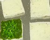 A picture of step 2 of Tri Colour Sandwich.