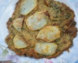 A picture of step 4 of Besan Alu Tikki.