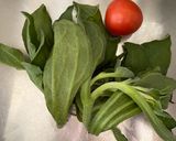 Hình bước làm 1 của món Salad rau bông tuyết cà chua