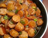Foto langkah ke 5 dari resep Sosis Saus Barbeque.