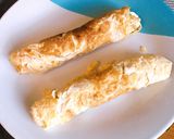 รูปขั้นตอนการทำที่ 5 ของ โรลข้าวผัดไข่คลุกแซลมอน สูตรง่ายเวอร์ Fried Rice Salmon Roll