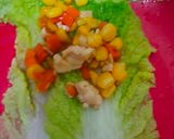 Foto langkah ke 5 dari resep Sayur sawi gulung.
