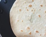 A picture of step 4 of Egg Paratha Salad Roll.
