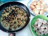 Ốc um chuối đậu