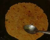 A picture of step 6 of Rajgira Roti.
