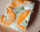 A picture of step 9 of Lime and Peach Carlota.