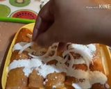 A picture of step 4 of Red Mexican Enchiladas.