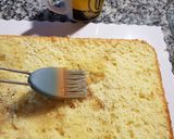 Foto del paso 1 de la receta: Torta de cumple "Cancha de fútbol"