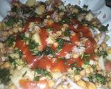 A picture of step 6 of Spicy chana chat (Iftar special).