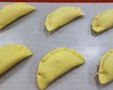 Foto del paso 6 de la receta: 🥟🍗🥓🍄‍🟫Empanadas de pollo desmechado, panceta, verdeo y champiñones 🍄‍🟫 🥓🍗🥟Masa de papa